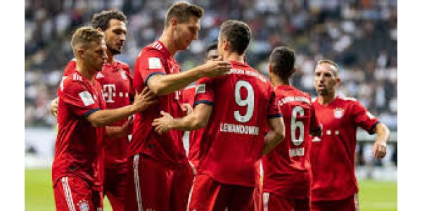 Bayern München stor score vindende hold kvalifikation